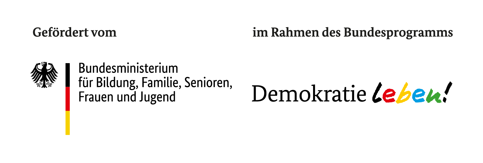 Gefördert vom Bundesministerium Für Bildung, Familie, Senioren, Frauen und Jugend im Rahmen des Bundesprograms »Demokratie leben!«